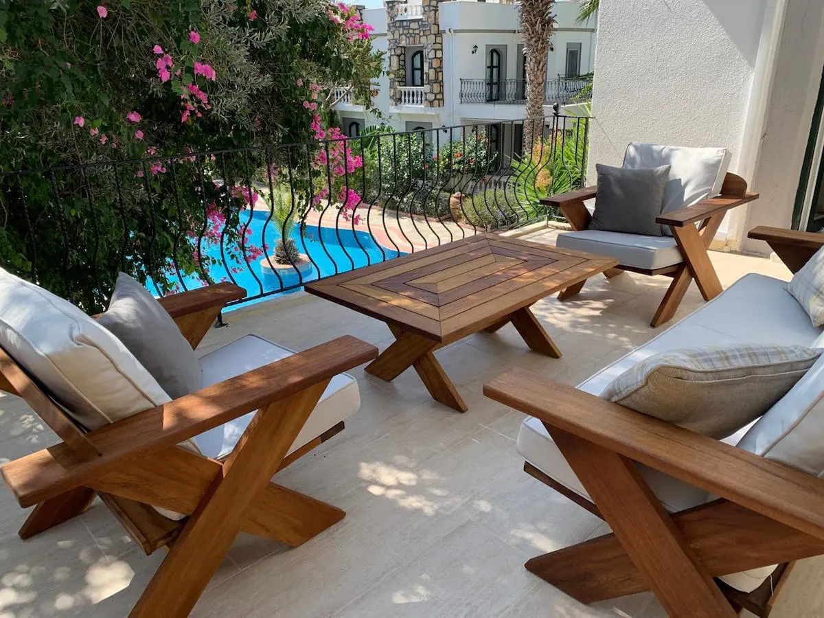 Spacious terrace